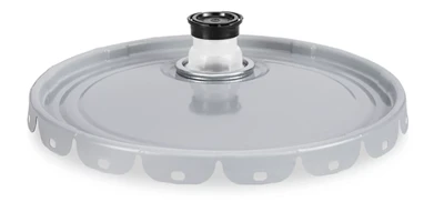 Lugdeksel og Rieke-tut for 5-liters stålspann