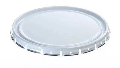 TINPLATE HVIT PLAIN BINKELOKK